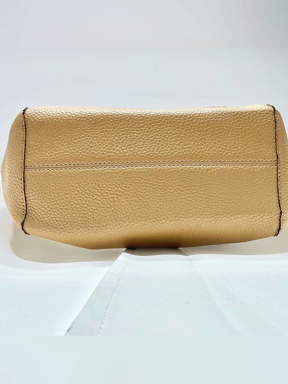 LOUENHIDE TAUPE VEGAN LEATHER TOTE /SHOULDER BAG